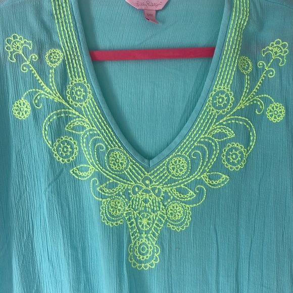 Lilly Pulitzer tassel top - Picture 2 of 5